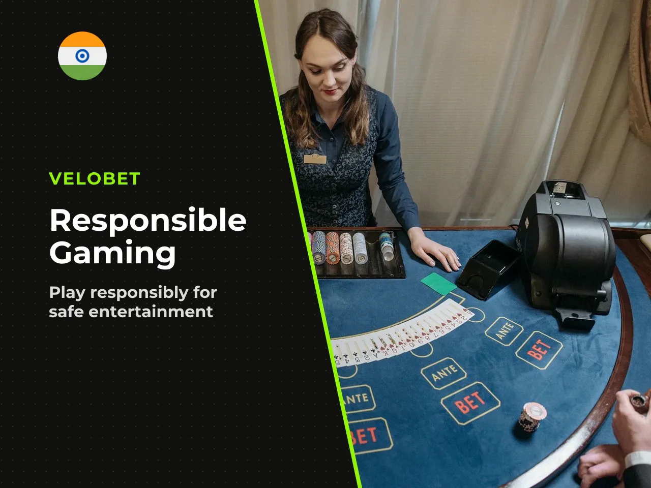 Responsible Gambling Notice. Blackjack for real