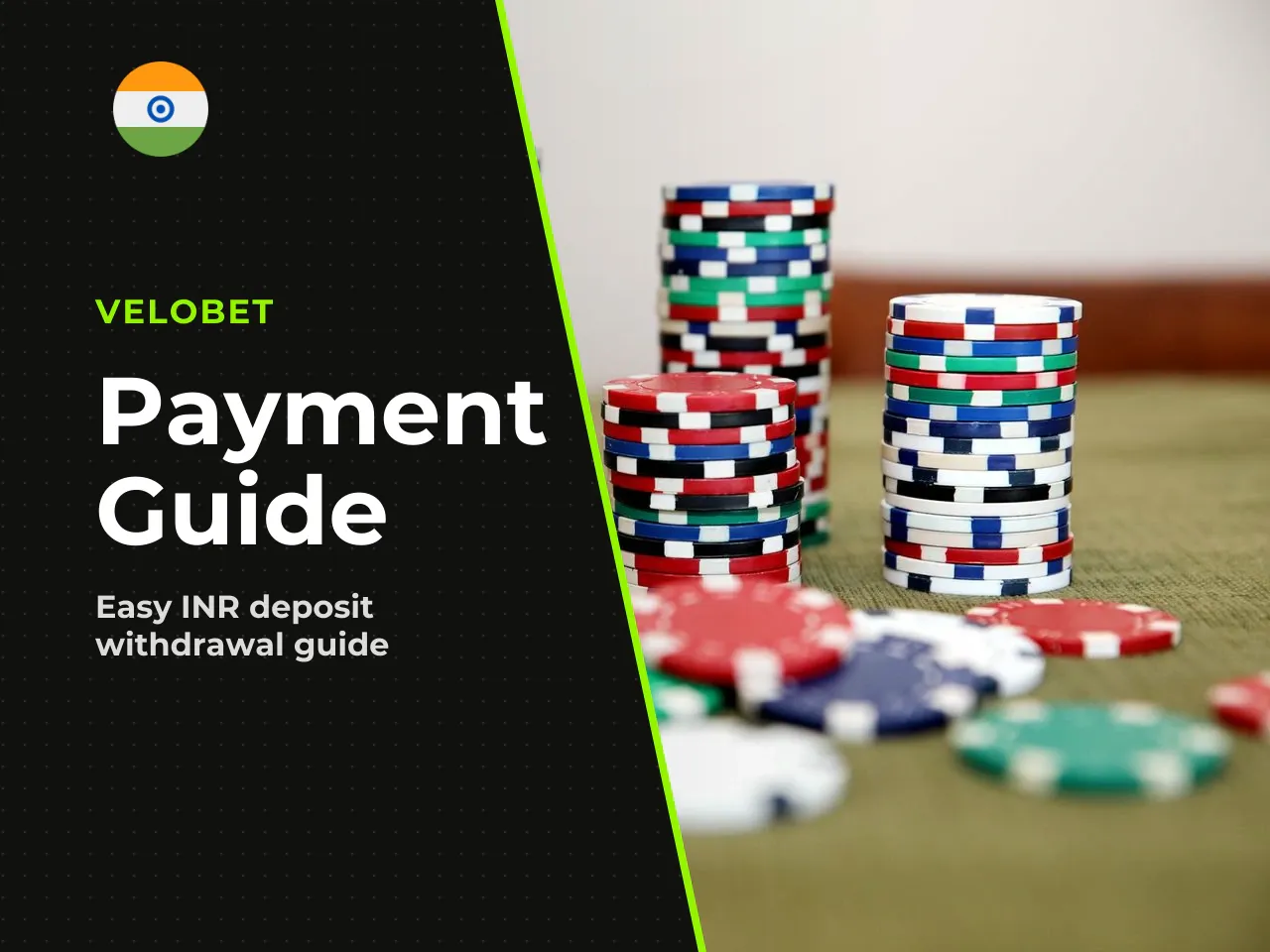 Step-by-step INR deposit and cashout workflow